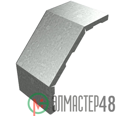 Крышка для угла вертикального внешн. 90град. осн.400 (80/100) сталь 0.8мм KVL90-400(80/100) КМ LO1680