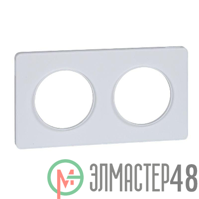 Рамка 2-м Odace бел. SchE S52P804
