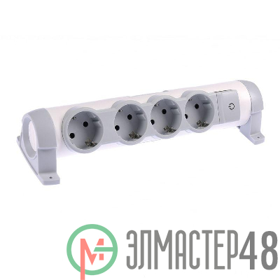 Колодка удлинителя 4-м без кабеля с заземл. "Комфорт" Leg 694629
