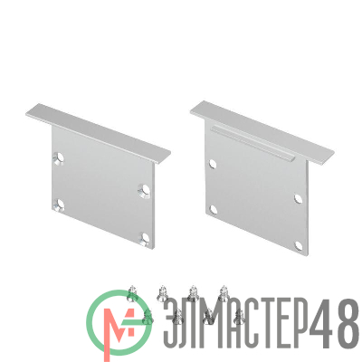 Заглушка LINIA49-F-S глухая металл (комплект) Arlight 041760