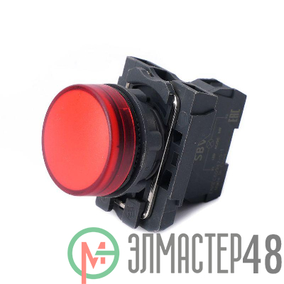 Лампа сигнальная SB5 в сборе модульная 22мм 24В DC красн. SE SB5AVB4