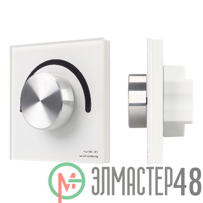 Панель роторная SMART-1-10V-301-31-DIM-IN White 24-48В 2.4G IP20 пластик INTELLIGENT ARLIGHT 036242