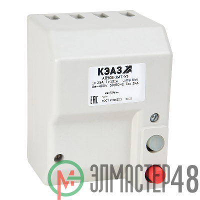 Выключатель авт. АП50Б 3МТ 63А 10Iн 400AC У3 КЭАЗ 107295