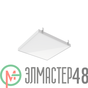 Светильник светодиодный BASIC Грильято 588х588х50 35Вт 4000К с планками для подвеса с опаловым рассеив. VARTON B1-R3-00010-31G02-2003540