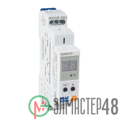 Реле времени OptiRel D TMR-ARD-1T-240U-1 циклическое цифровое 16А 1СО 12-230АС/DC КЭАЗ 357858