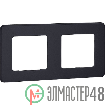 Рамка 2-м Inspiria антрацит Leg 673943