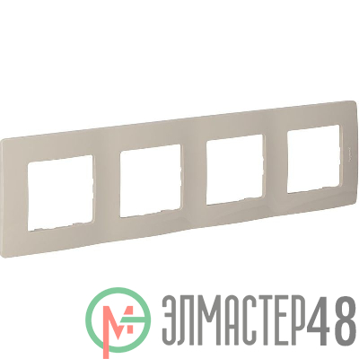 Рамка 4-м Etika сл. кость Leg 672514