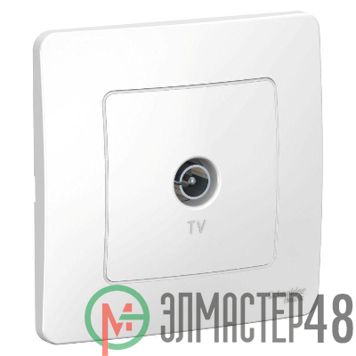 Коннектор TV СП BLANCA бел. SchE BLNTS000011