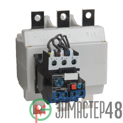 Реле электротепловое токовое РТТ5-160-1 УХЛ4 160.0А IP00 (100-160А) КЭАЗ 347727