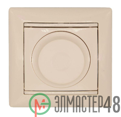 Светорегулятор поворотный универсальный Valena Classic 2-проводный 5-300Вт сл. кость Leg 774163