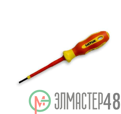 Отвертка диэлектрическая 2.5х75х0.4мм SHTOK 09310