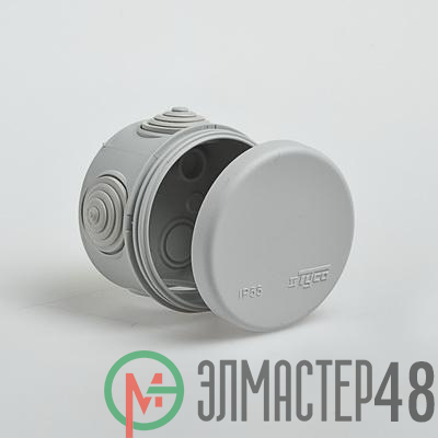 Коробка распр. ОП 80х50 IP55 Рувинил 67025