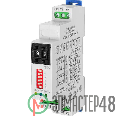 Реле времени РВО-П2-М-15 УХЛ4 24-245В AC/DC Меандр A8302-16932306