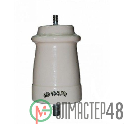 Изолятор опорный ИО-10-3.75 I (болт М8/болт М12) Электрофарфор 00-00000240