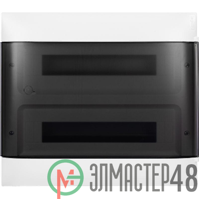 Щиток пластиковый встраиваемый Practibox S 2х18 дым. дверь Leg 137557