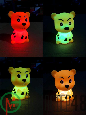Фигура светодиодная "Тигр"-символ 2022 года 8x7см светодиод RGB переливается разными оттенками батарейки AG13х3 (включены в комплект) Космос KOCNL-EL106(2022)
