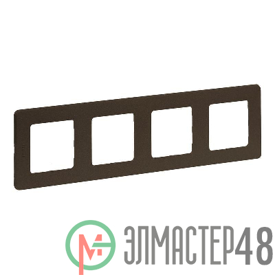 Рамка 4-м Inspiria бронз. Leg 673969