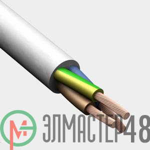 Провод РУССКИЙ СВЕТ ПВС 3х0.75 380В (уп.10м) Конкорд 7221