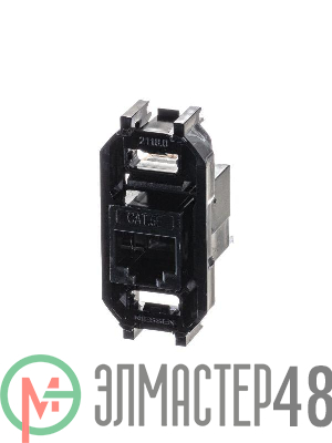 Разъем телекоммуникац. 8 конт. 5 кат. UTP тип RJ45 ABB 2CLA201850A1001