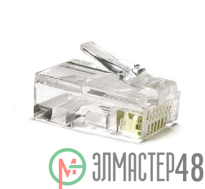 Разъем 8P8C U/UTP кат.5е (RJ45) (уп.100шт) SUPRLAN 10-0209