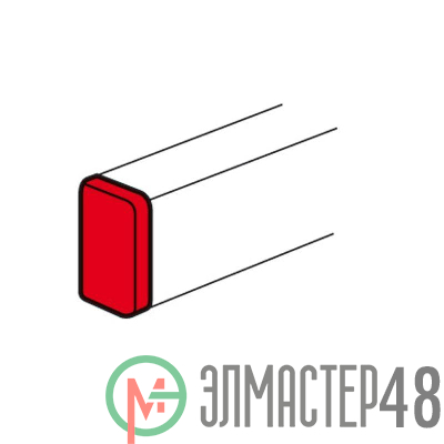 Заглушка торцевая для односекционных кабель-каналов DLP 65х150 Leg 010706