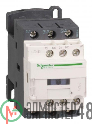 Контактор 3п 9А D 1НО+1НЗ 24В AC SchE LC1D09B7