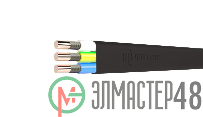 Кабель ВВГ-Пнг(А)-FRLSLTx 3х1.5 ОК (N PE) 0.66кВ (м) Цветлит 00-00140498