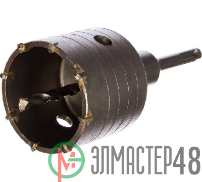 Коронка по бетону М22 d68мм в сборе (коронка + хвостовик + бур) SDS plus Вихрь 73/10/9/1