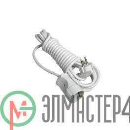 Удлинитель 1х3м без заземл. 10А IP20 Makel 10007