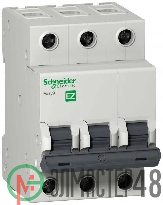 Выключатель автоматический модульный 3п C 10А 4.5кА EASY9 =S= SchE EZ9F34310