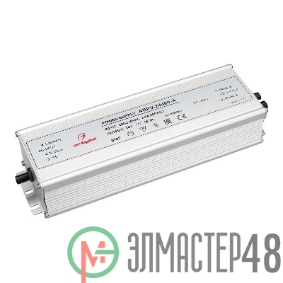 Блок питания ARPV-24400-A 24В 16.7А 400Вт IP67 метал. Arlight 026456(1)