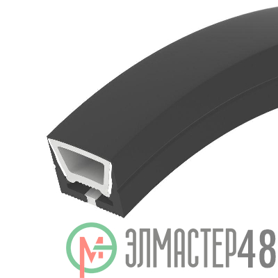Профиль силиконовый WPH-FLEX-1616-TOP-S11-5m FULL BLACK силикон (уп.5м) Arlight 045774