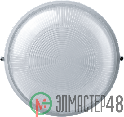Светильник ЛОН 94 806 NBL-R1-100-E27/WH 1х100Вт E27 IP54 (аналог НПБ 1101 бел. круг 100Вт) Navigator 94806