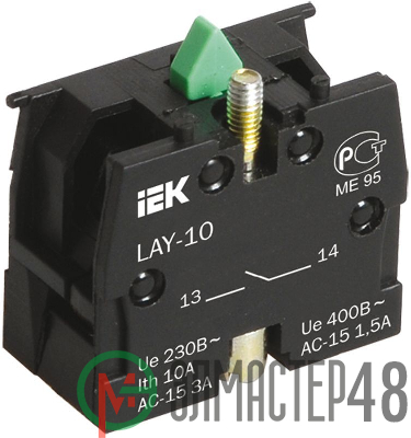 Блок контактный 1з для LAY5 ИЭК BDK21