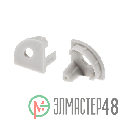 Заглушка ARH-KANT-16R с отверстием пластик Arlight 016189