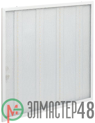 Светильник светодиодный ДВО 6573-P 24Вт 6500К 595х595х20 панель 1/6 призма ИЭК LDVO2-6573-24-6500-K01