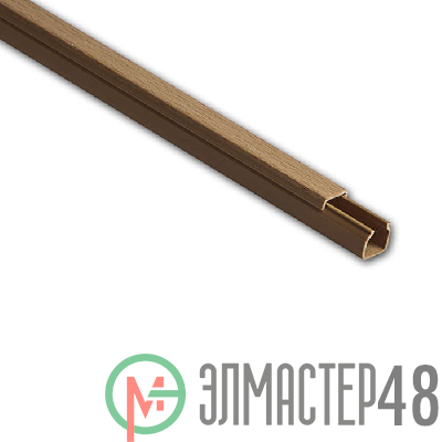 Кабель-канал 12х12 L2000 пластик бук (светл. основа) Рувинил РКК-12х12-38М