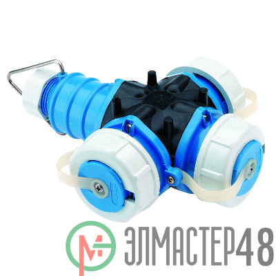Розетка тройная кабельная 3хSchuko 16А 3п(2P+PE) 250В IP67 Bals 749