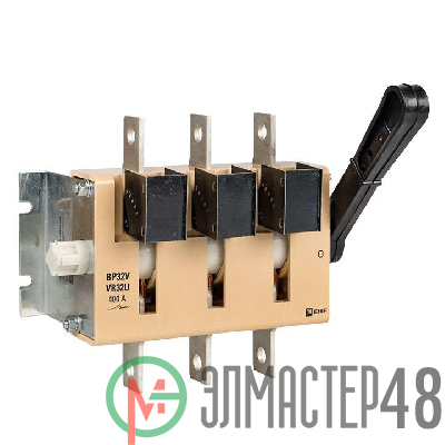 Выключатель-разъединитель ВР32У-39А31220 630А 1 напр. с дугогасит. камерами несъемная лев./прав. рукоятка MAXima EKF uvr32-39a31220
