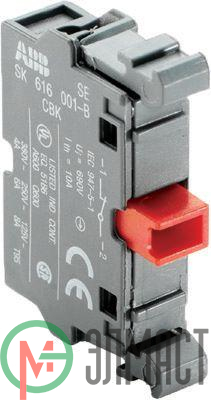 Блок контактов MCB-01 фронт. монтаж 1Н3 ABB 1SFA611610R1010