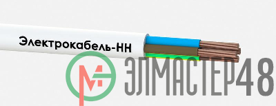 Провод ПВС 4х0.75 Б 380В (уп.100м) ЭЛЕКТРОКАБЕЛЬ НН 4656756601266