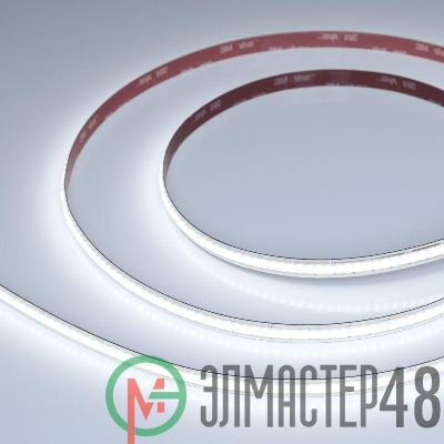 Лента светодиодная COB-X480-10mm 24V White 6000К 10Вт/м IP20 FreeCut свободная резка (уп.5м) Arlight 044194