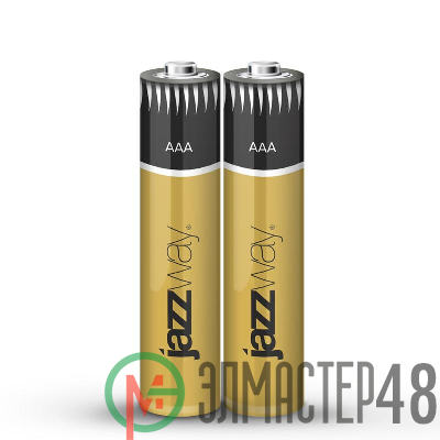 Элемент питания алкалиновый AAA/LR03 1.2В Premium Alkaline BL-2 (блист.2шт) JazzWay 5026865