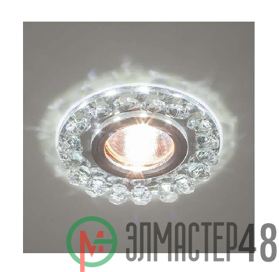 Светильник Bohemia LED 51 4 70 декор. из огран. стекла со светодиод. подсветкой MR16 ИТАЛМАК IT8501