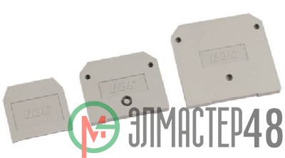 Заглушка для ЗНИ-16кв.мм (JXB100А) сер. ИЭК YZN10D-ZGL-016-K03