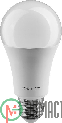 Лампа светодиодная 61 158 OLL-A60-20-230-4K-E27 грушевидная ОНЛАЙТ 61158