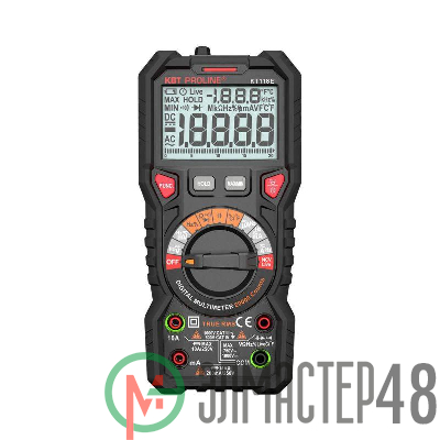 Мультиметр цифровой KT 118E PROLINE КВТ 88548