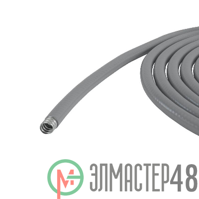 Металлорукав DN 10мм в гладкой SEBS изоляции Dвн. 10.0мм Dнар. 15.0 50м сер. DKC 607S010