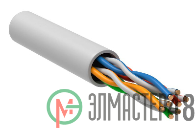 Кабель витая пара U/UTP кат.5E 4PR нг(А)-LSLTx 1м бел. РФ/Т GENERICA BC1-C5E04-128-305-TL-R-G