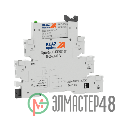 Модуль релейный OptiRel G RM38-51-24U-6-V-CO КЭАЗ 280980